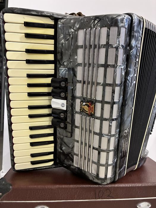 Acordeon Parrot cu 60 de basi