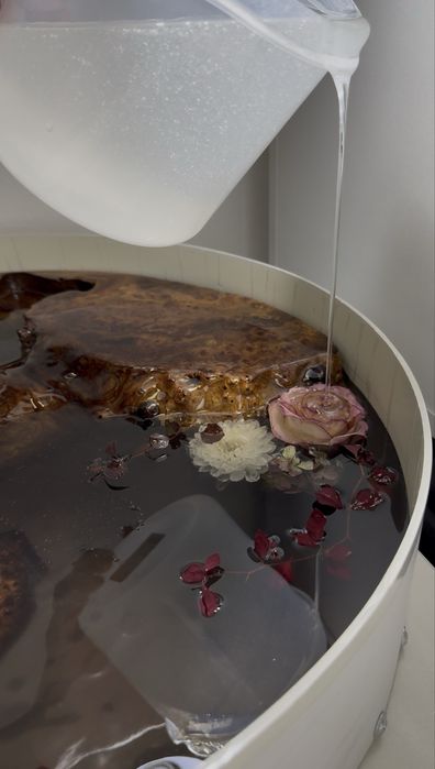 Эпоксидные столы ручной работы!