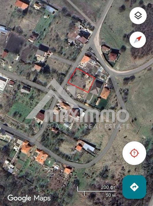 Парцел в Варна, област-с.Доброглед площ 884 цена 123000