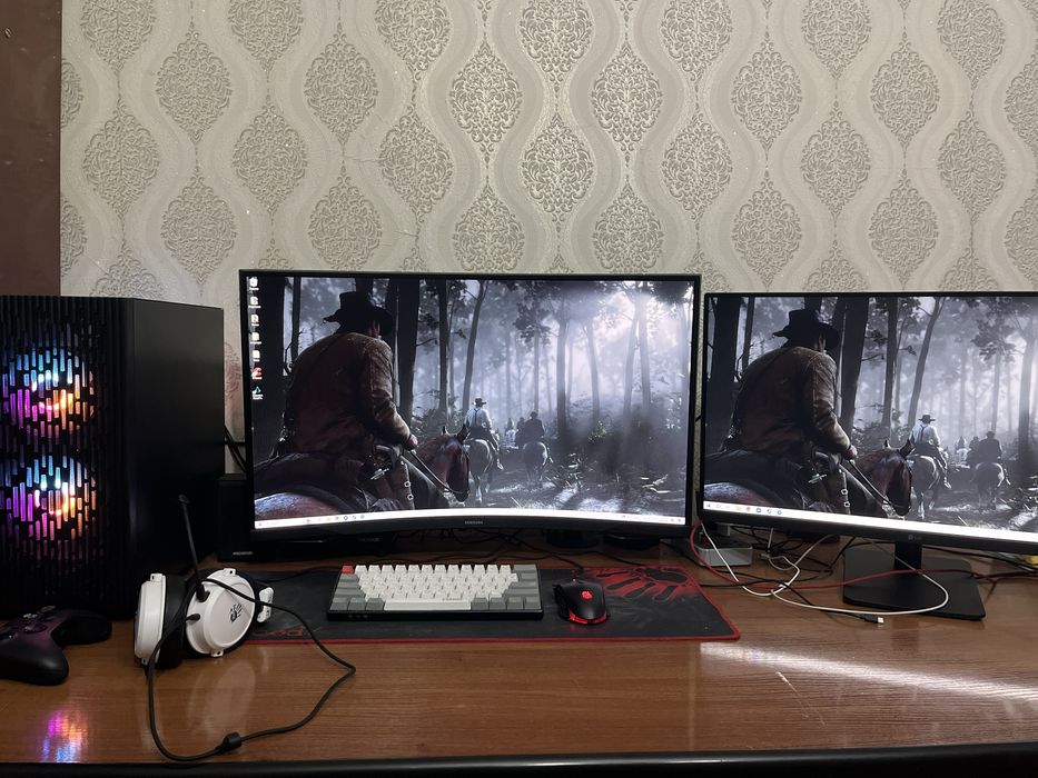 Монитор Samsung G5 32 дюйма 2K 144 hz. Без нареканий.