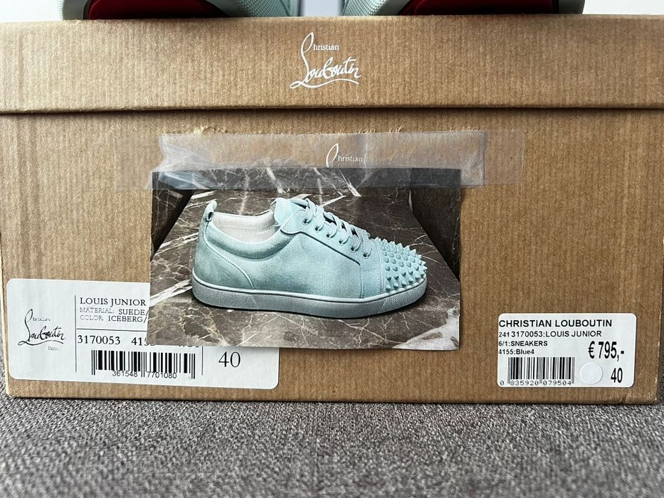 De vanzare adidasi originali Louboutin, marimea 40