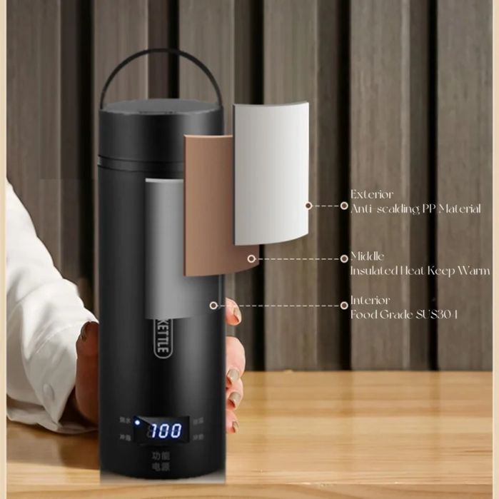 Термос с нагревател SY-618, 220V/300W