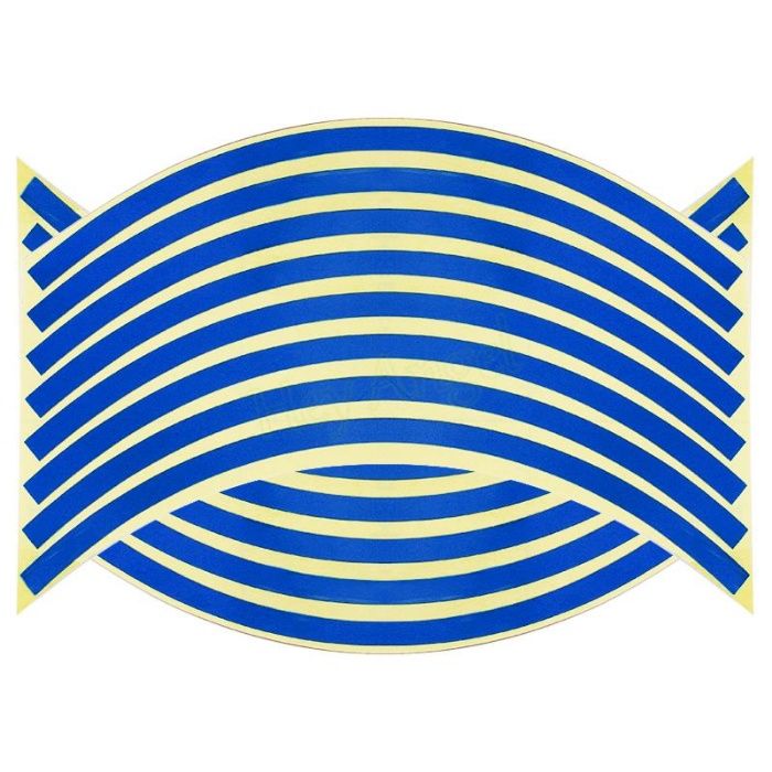 Светлоотразителни кантове ленти за джанти автомобил мотор байк ATB SUV