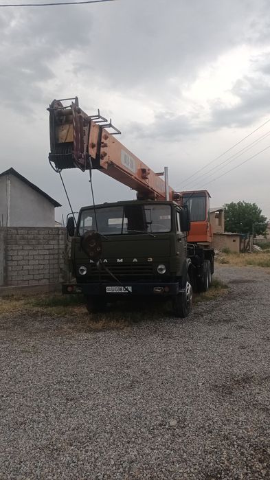 Камаз кран 28т 21м
