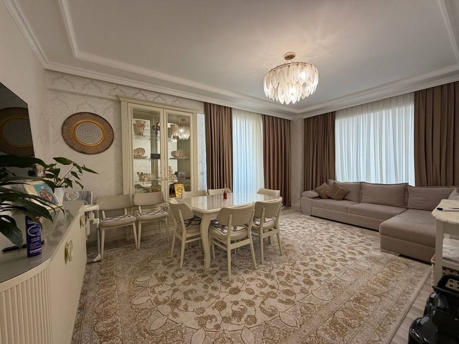 Продается 3х ком квартира, ЖК Zarafshan City, ор-р: 1я нотариал, 87м²