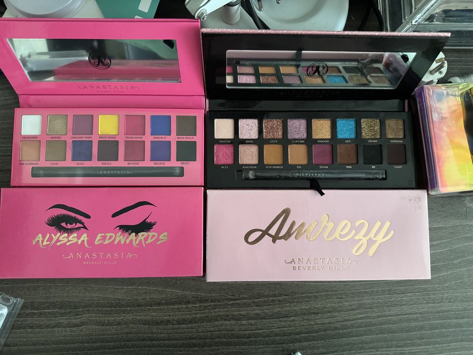 Палетки теней оригинал Huba beauty Anastasia Beverly Hills Tarte