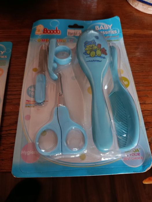 Рубашечки розовая и голубая и набор для девочки