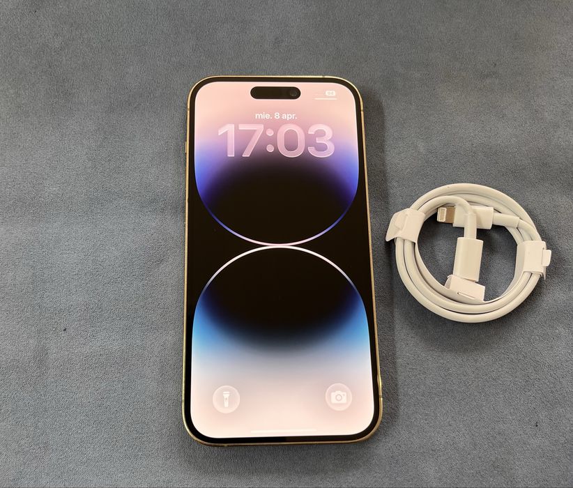 iPhone 14 Pro , CA NOUU , 128 Gb , Neverlock , Gold