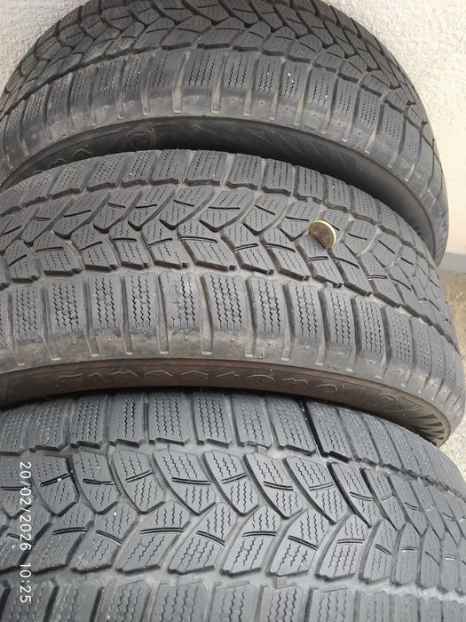 Продавам 3 бр. ЗИМНИ гуми 205/55R16 FIRESTONE WINTERHAWK 3