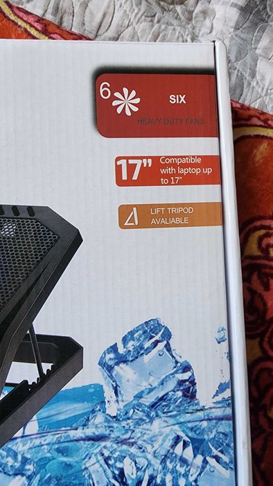 Подставка с охлаждением под ноутбук