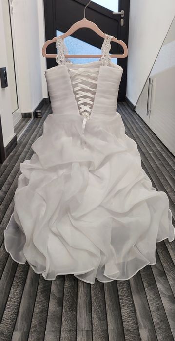 Детска булчинска рокля с болеро