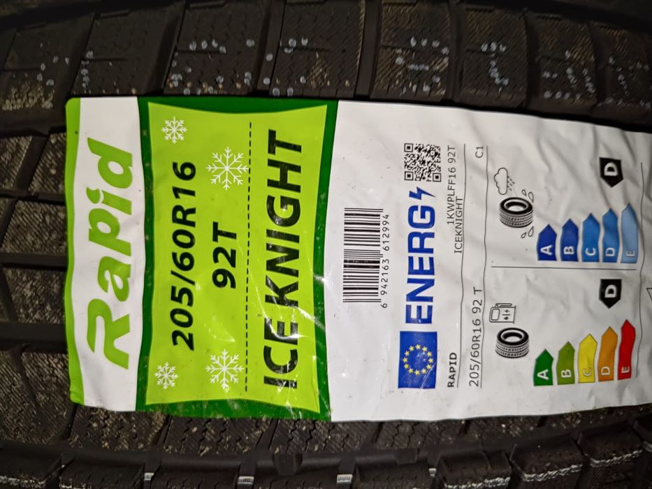 Rapid 205/60R16 Ice Knight
