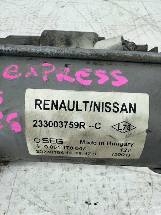 Electromotor Dacia Renault 1.5 Euro 6