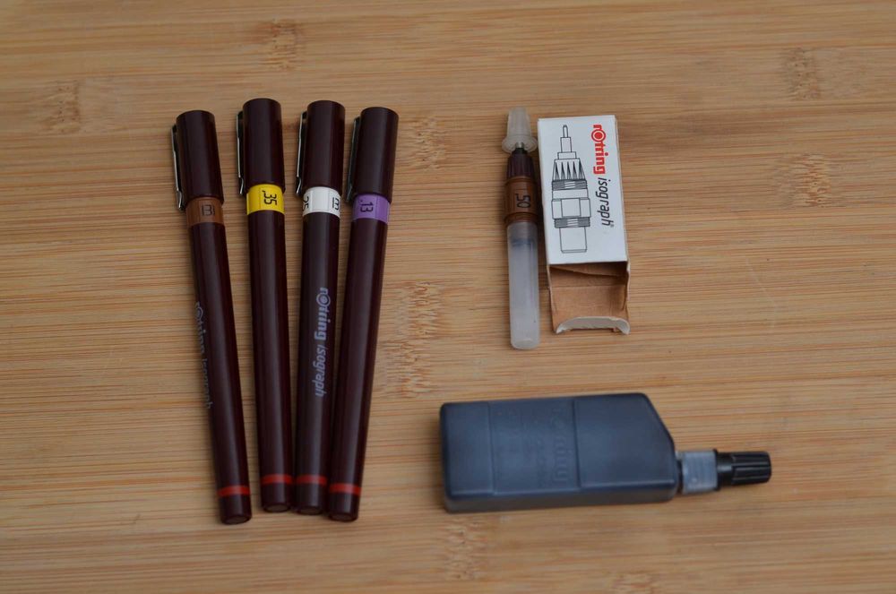 Linere Rotring pentru desen in tus