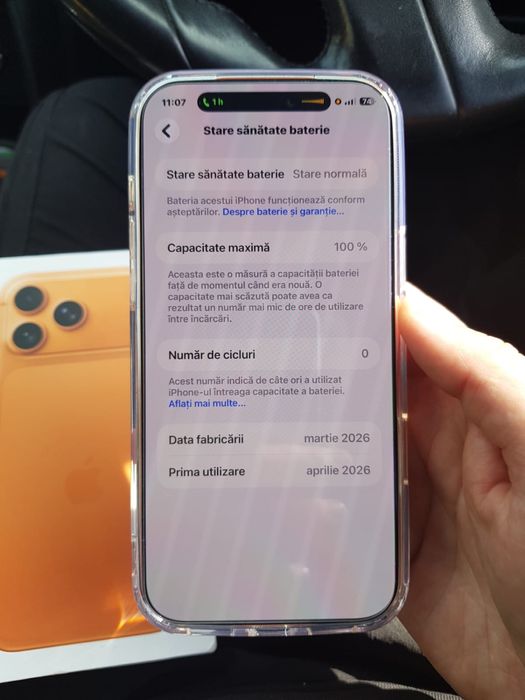 Iphone 17 PRO MAX 256 gb ORANGE