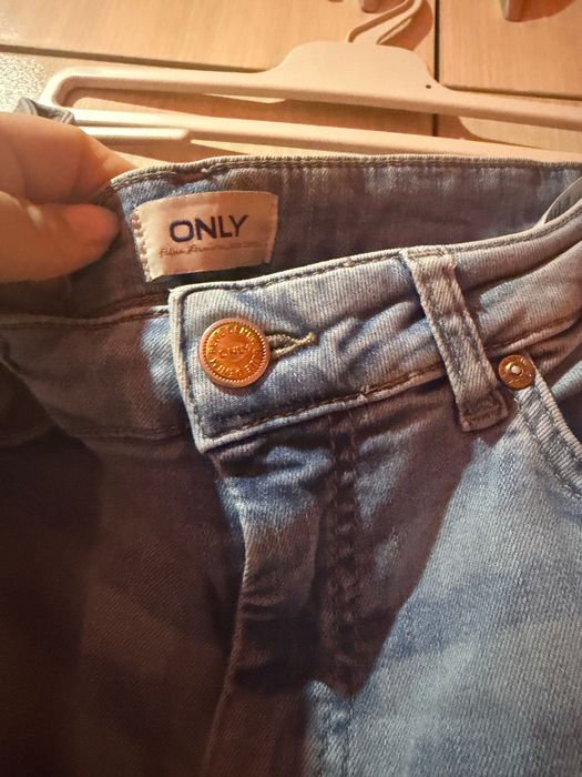 Дамски дънки светло сини Only