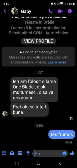 Vand Rezerve One Blqde Originale IEFTINE