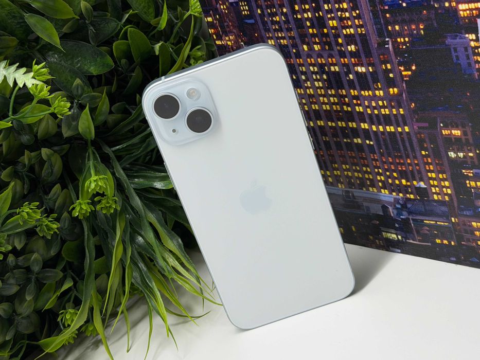 ! НоВо ! iPhone 15 Plus 100% батерия 128GB Blue Гаранция