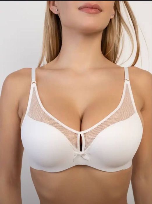 Новый белый бюстгальтер, размер 85