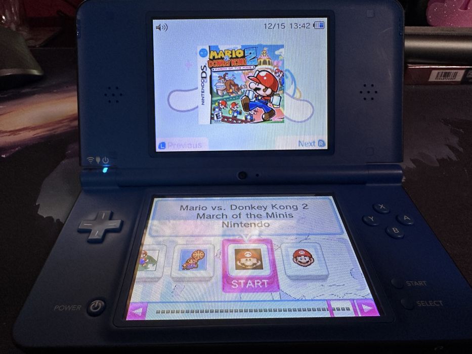 Nintendo DSi XL Modat 64Gb + Accesorii (Nu Switch, PS5,Xbox)