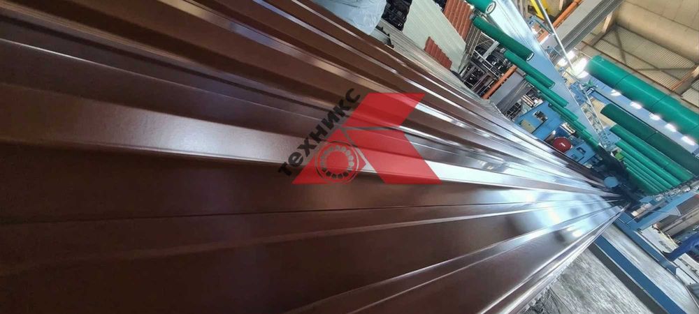 Покривна ламарина по размер на клиента / ЛТ 35 / 8017,0.45мм - 0.48мм/