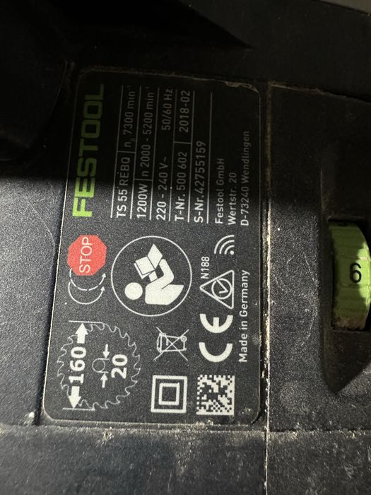 Vand circular festool