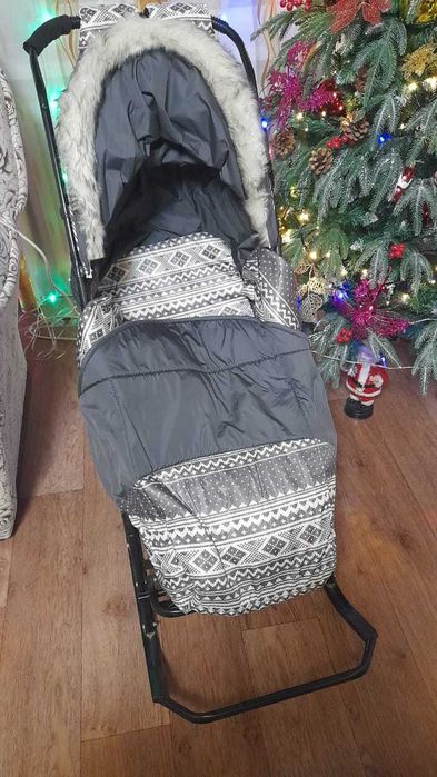 Продам зимние санки-коляска