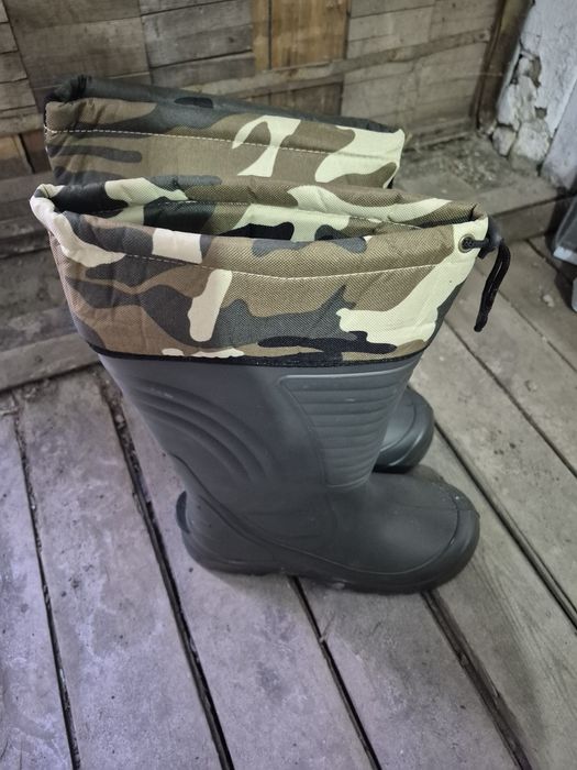 Зимний рыбалки сапоги