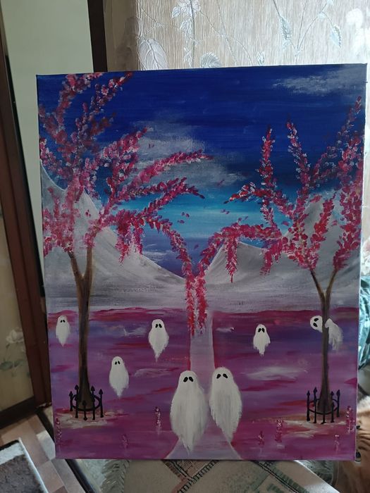 Продам картину на холсте.