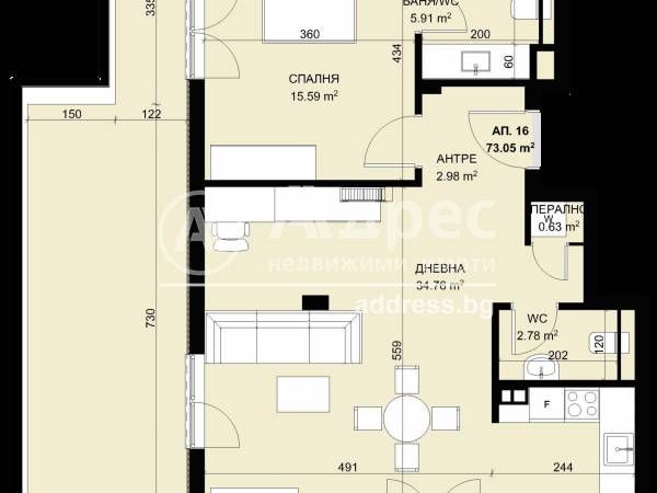 Продава се Двустаен апартамент в Варна, м-т Св. Никола - 210 кв.м за 810 €/кв.м - Снимка #1