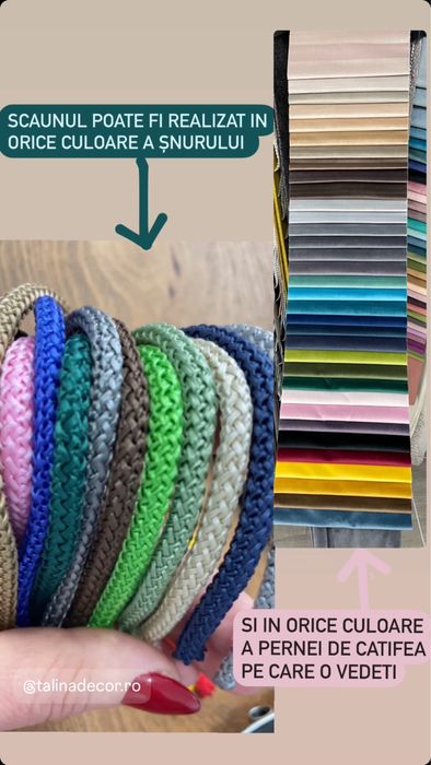 Fotoliu gradina/fotoliu suspendat/ balasoar/ leagan hamac macrame