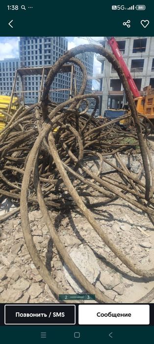 Приём кабель медь