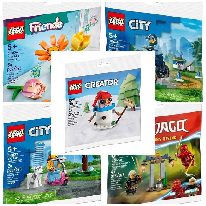 Lego polybags пликчета различни модели