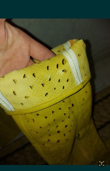 Летние сапоги кожа размер 37