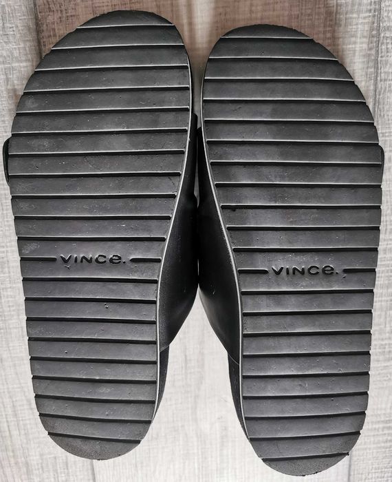 Papuci dama Vince. Glyn Leather Black Sandals 35.5 stare f buna