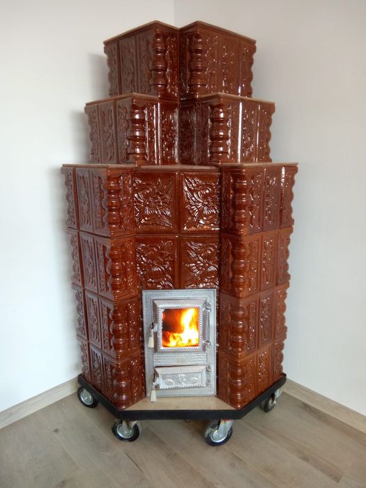 Sobe și șeminee de teracotă de vânzare