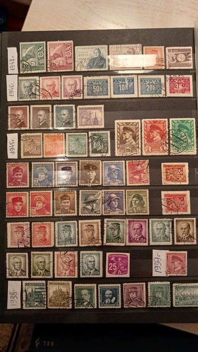 Почтовые марки Чехословакии