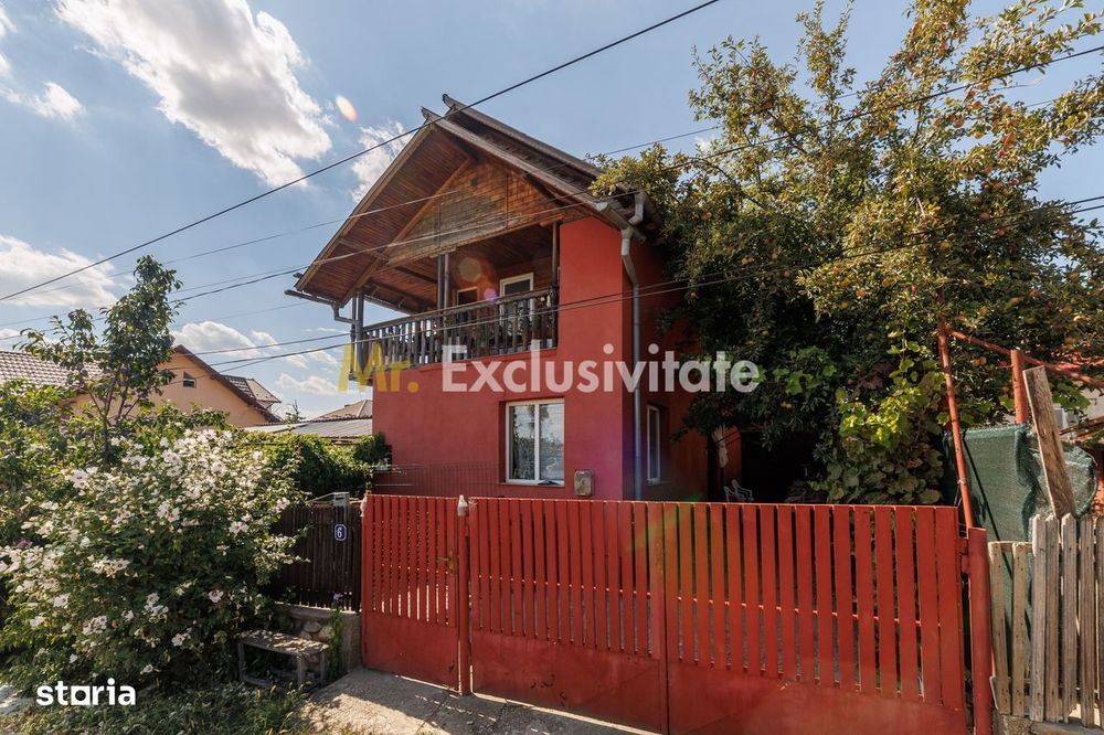 CASA P+M de vanzare in Stefanesti-Arges-3 camere, garaj, utilitati
