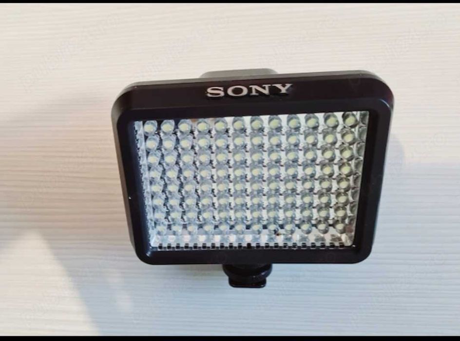 Parasolar camera video. Lampa LED