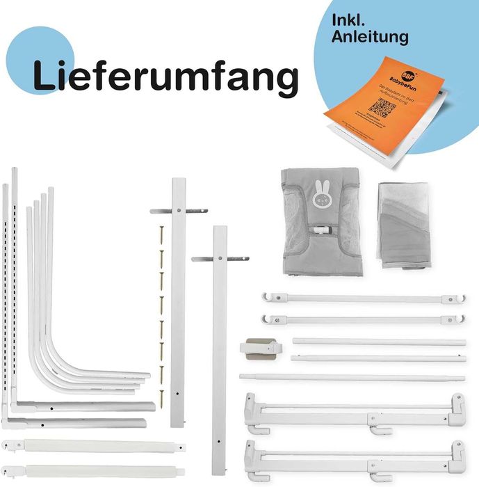 Бебешко легло за легло с пружинен подматрачен матрак