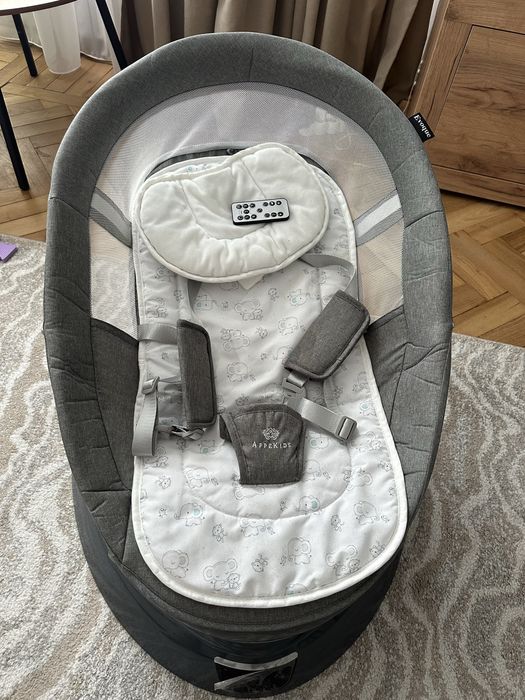 Leagan electric pentru bebelusi cu spatar reglabil appekids