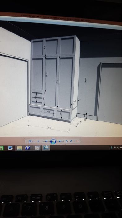 Шкаф в прихожую для одежды и обуви