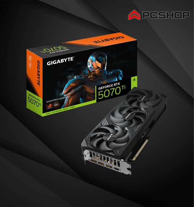 Gigabyte GeForce RTX 5070 Ti WINDFORCE OC 16G