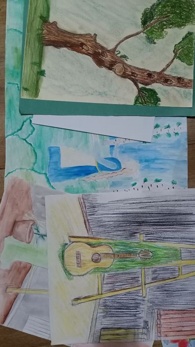 картины без рам разные