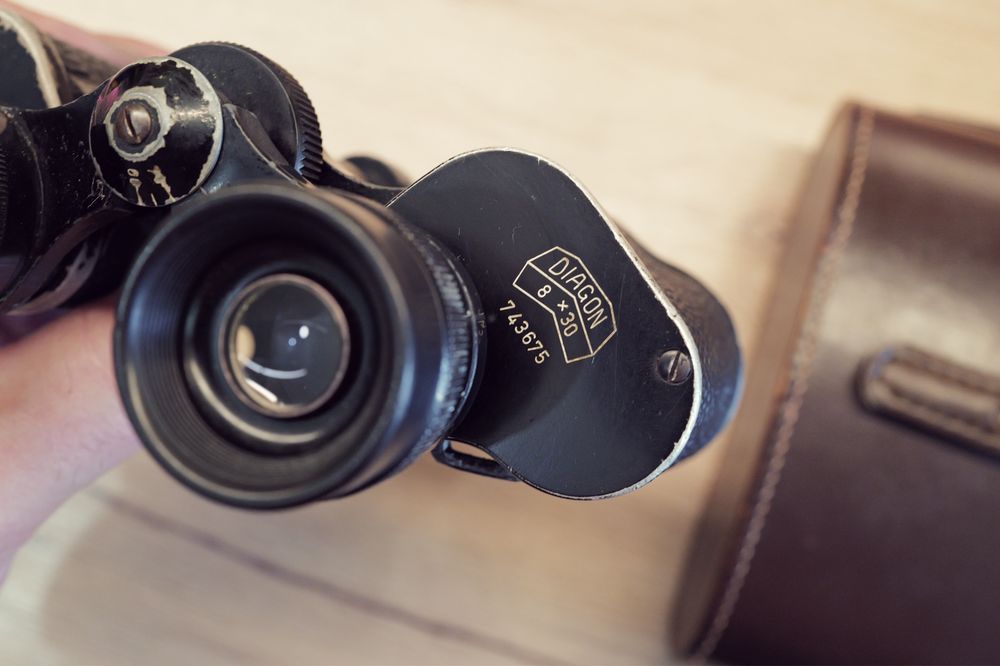 Binoclu Hensoldt Wetzlar Germany Diagon 8x30 cu toc zeiss