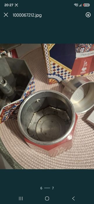 Cafetiera, espressor pentru aragaz