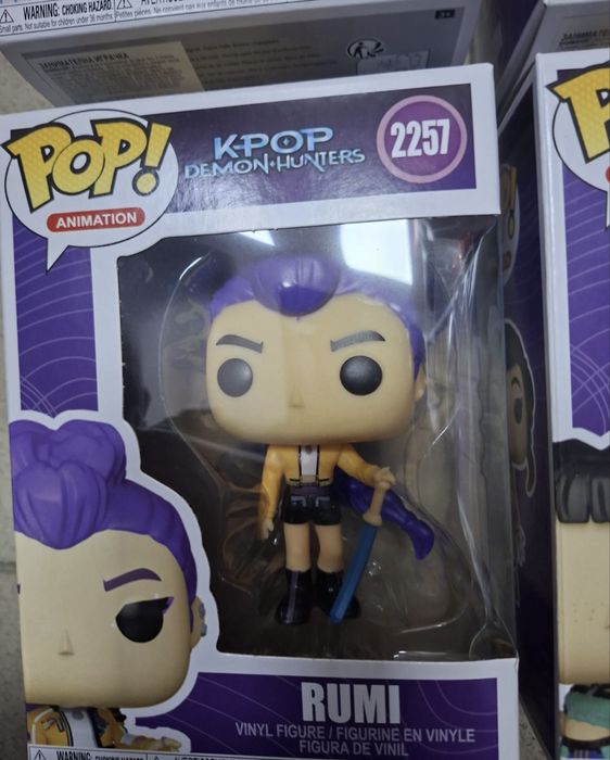 Funko Pop фигурки K-Pop Demon Hunters Rumi/Mira/Zoey/Jinu, Фънко Поп фигурка Руми/Мира/Зоуи/Джину