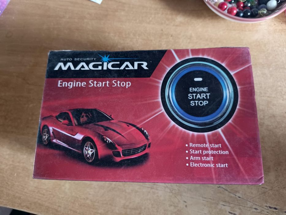 Кнопка PUSH START новая.