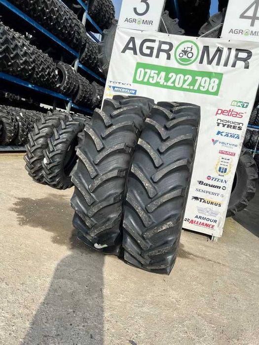Anvelope noi 16.9-38 cu 14 pliuri marca OZKA pentru tractor spate
