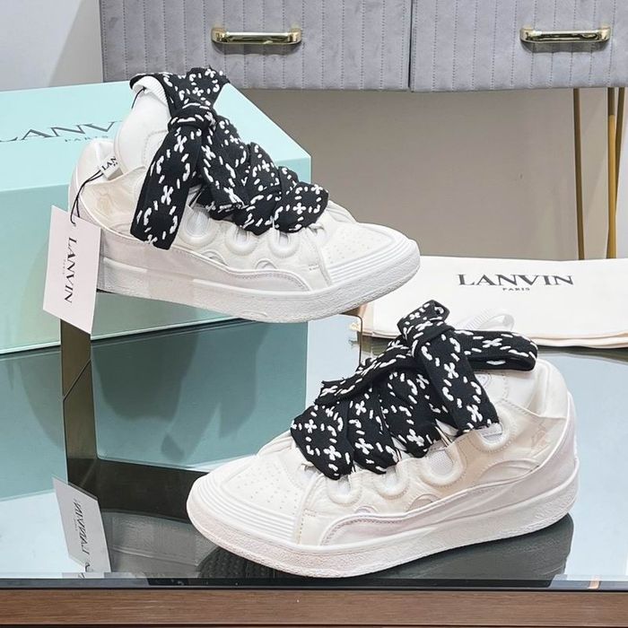 Lanvin curb sneaker